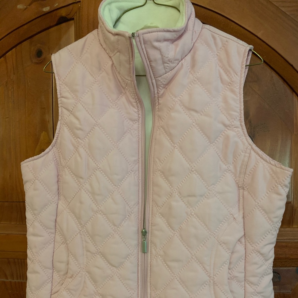 VEST light pink and perfect for fall